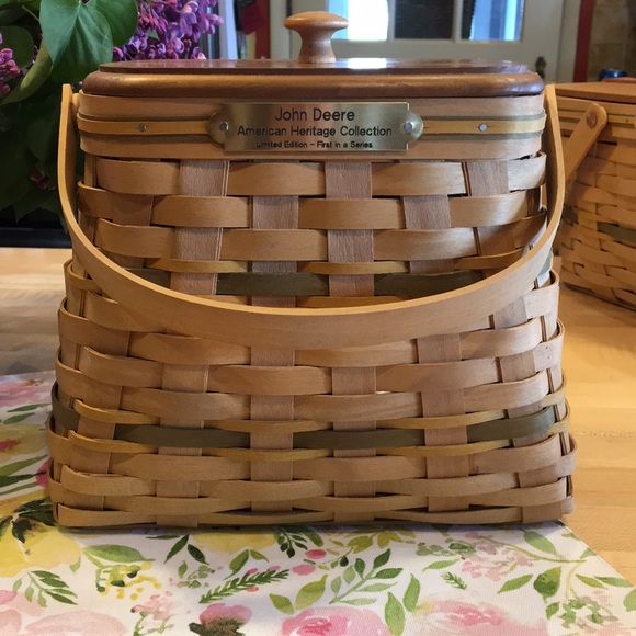 Longaberger Accents First In A Series Limited Edition John Deere